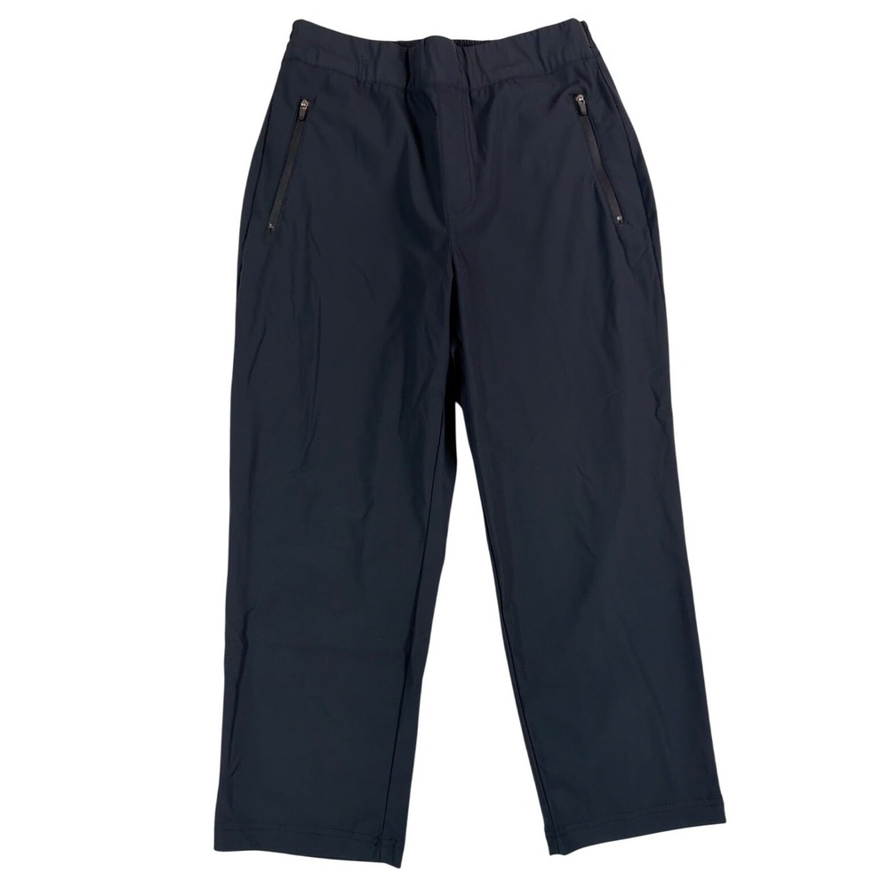 Tommy Bahama Active Women's Black Pull On Nylon Stretch Pants Size M Golf Casual